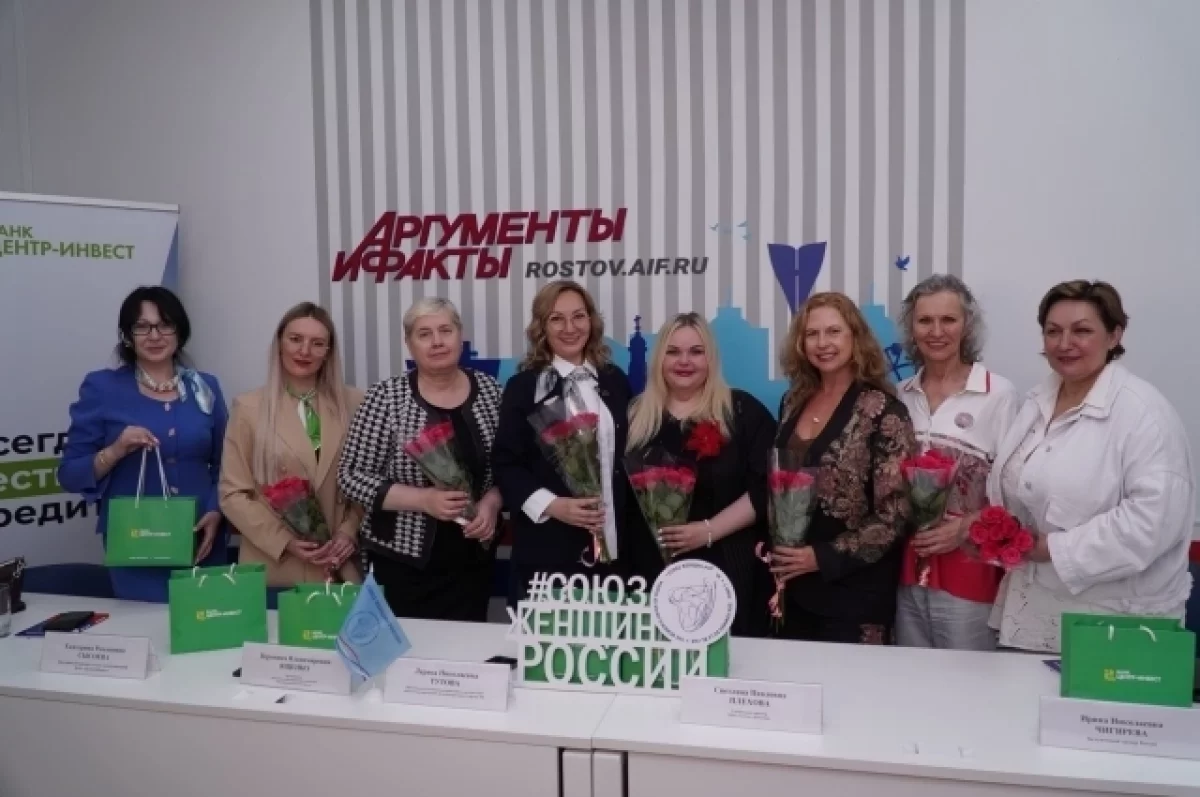 В Ростове презентовали медиапроект «Сильная женщина — гордость России»