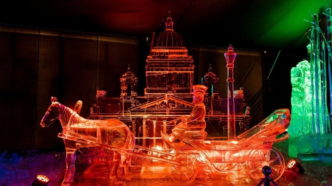 Фестиваль ледовых скульптур «КроншЛёд» состоится в Петропавловской крепости