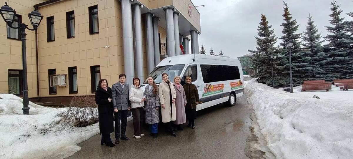 В Зеленодольск прибыл «Семейный автобус»