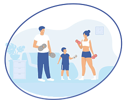 «Стройная здоровая семья»