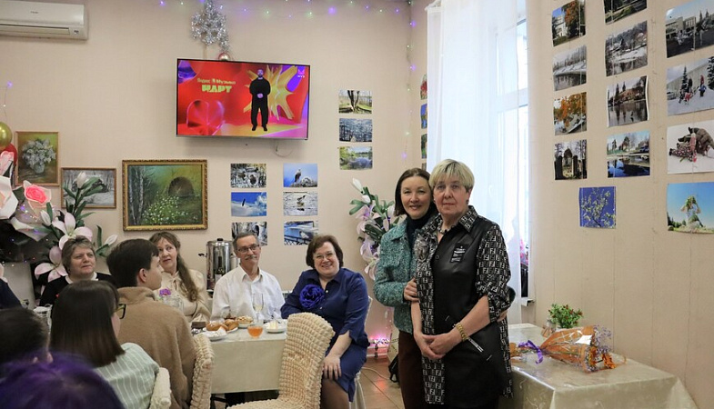 Вернисаж Татьяны Линкиной и Любови Новожиловой